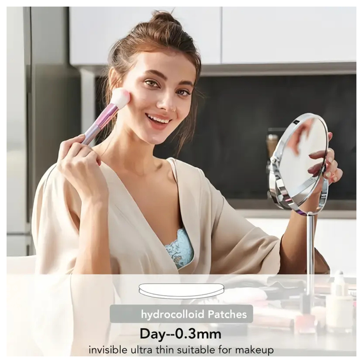 120pcs Hydrocolloid Stickers for & Blemishes - Invisible High Quality Pimple Patches