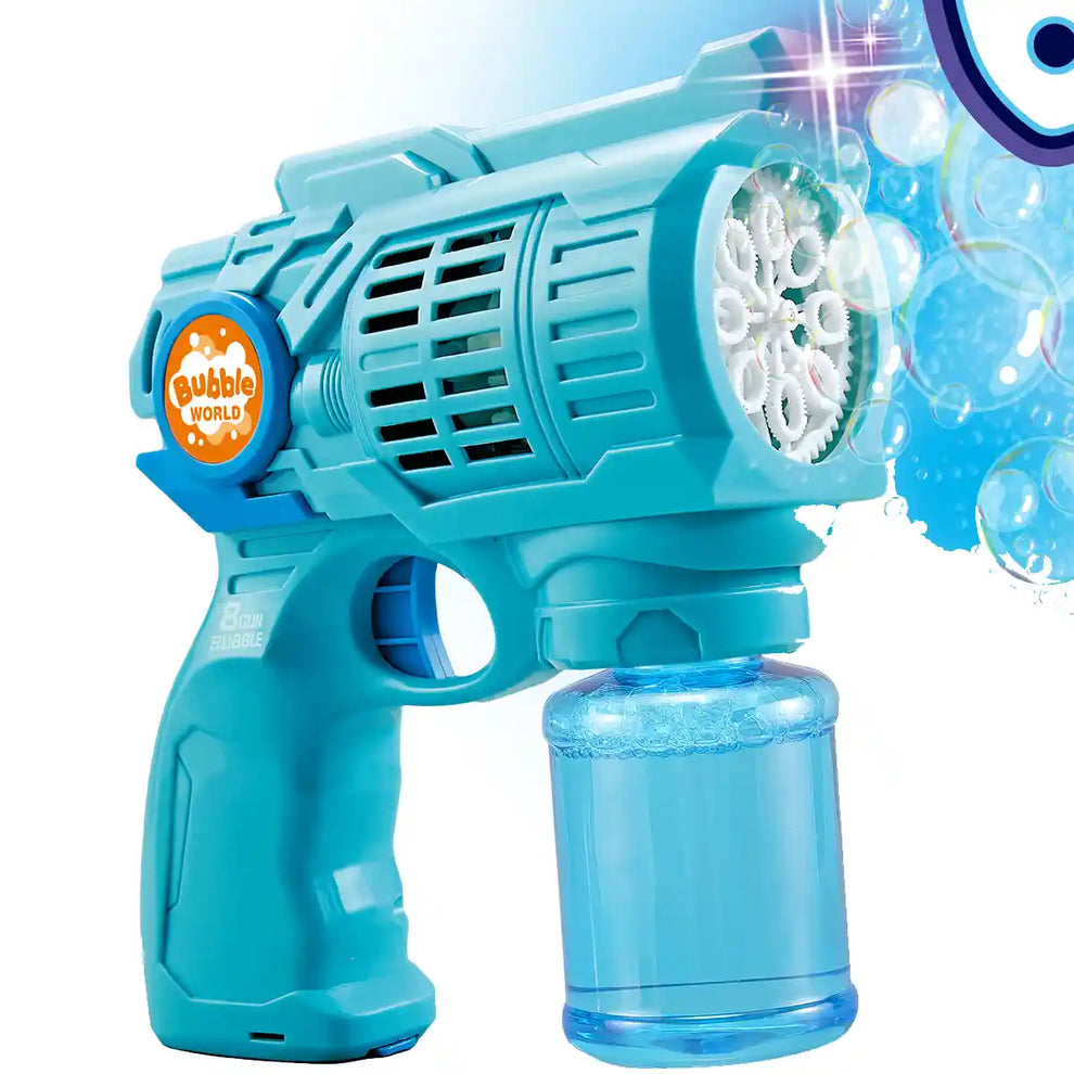 Electric Bubble Toy for Kids – 1000+ Bubbles per Minute | Automatic Bubble Machine with Lights