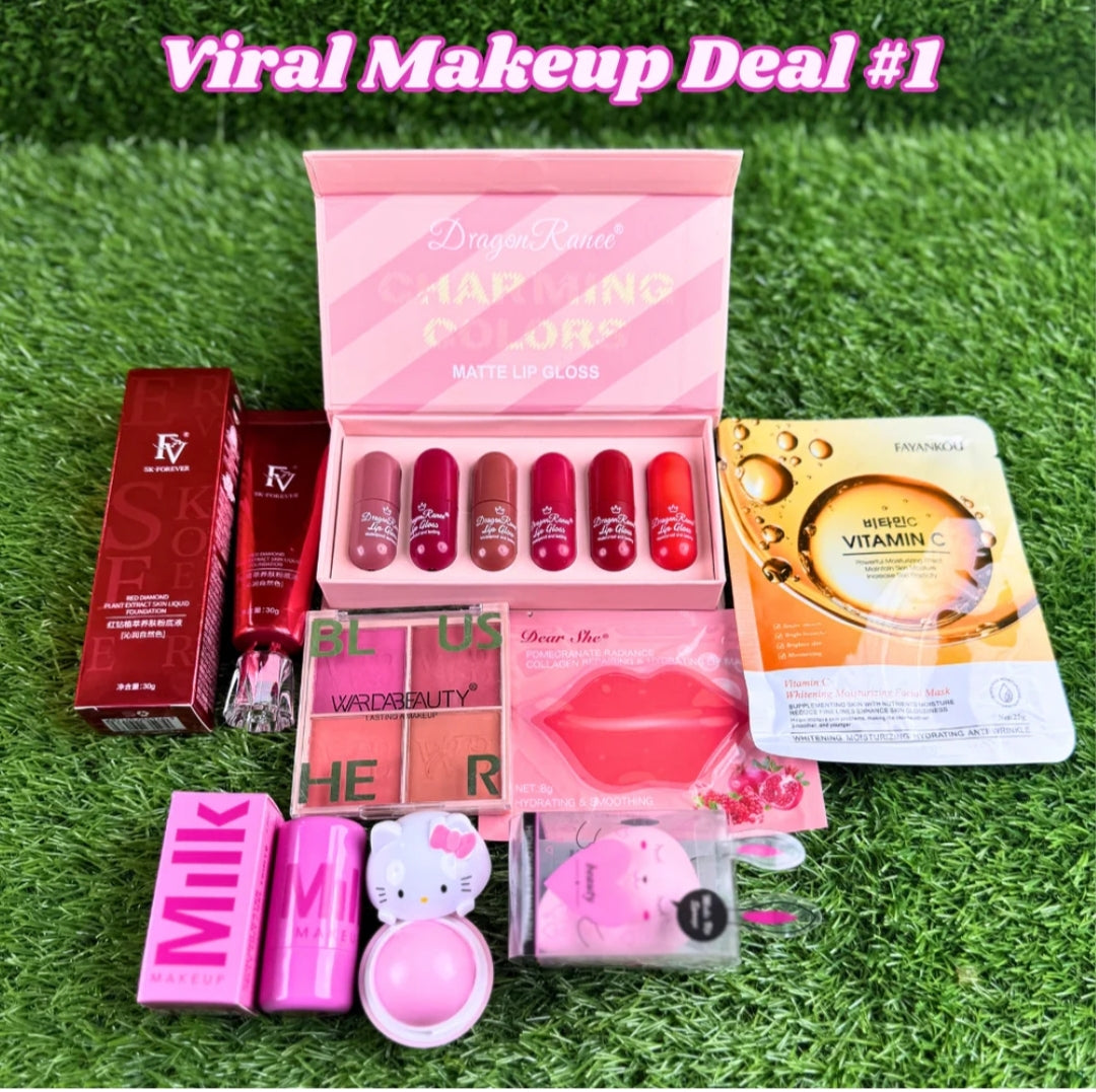 Ultimate 8-in-1 Viral Makeup Set! β¨
