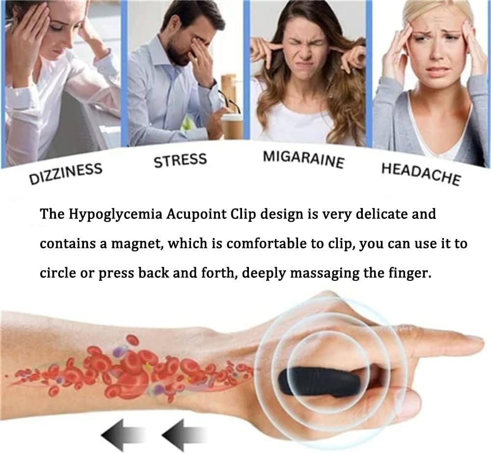 Sugar Control LI4 Acupressure Point Clip