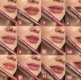 Flormar - 12 Color Jumbo Lip Liner Pencils