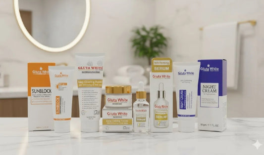 5 IN 1 Complete Skincare Gluta whitening kit