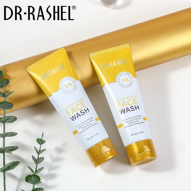 DR RASHEL Product New 24K Gold Anti-Aging Face Wash 100g - ENLIVE