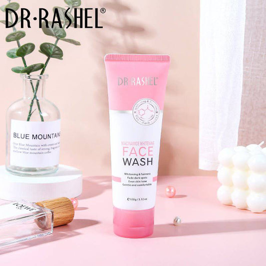 DR RASHEL Niacinamide Whitening Fade Dark Spots Face Wash 100g - ENLIVE