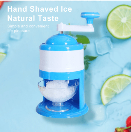 Ice Crusher DIY Drink Breaker Tabletop Snow Cone Maker Shaver Countertop Party Shredding Shaved Crushing Machine - ENLIVE