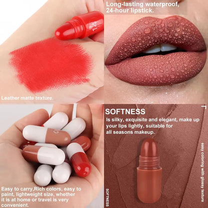 PACK OF 18 Capsule SHAPE FOR GIRLS & FOR WOMEN LIPSTICK