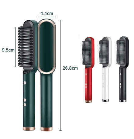 2in1Hair Straightener Brush Set Comb Hair