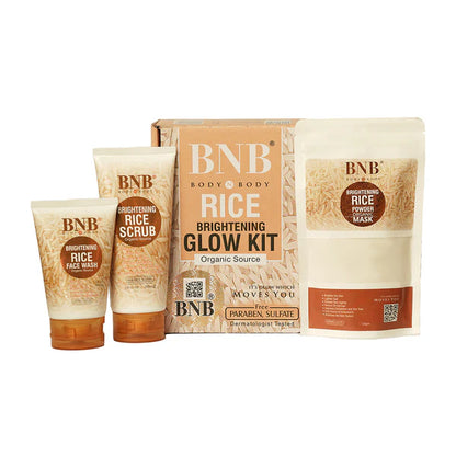 Original Rice Extract Bright & Glow Kit ( Rice Face Seurm