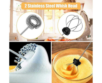 Coffee beater Electric 3 Modes USB Speed Adjustable Electric Milk Frother Coffee and Egg Beater