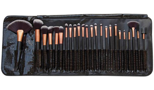 Pack Of 24 - Professional Cosmetic Make Up Brush Set