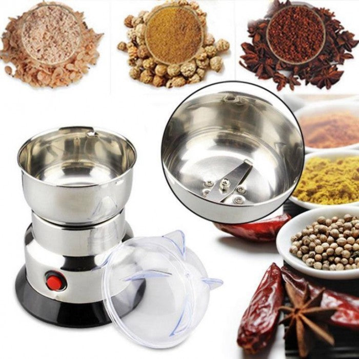 Mini Electric Grinder Stainless Steel Grinder For Coffee beans, Spices, Masala Grinding Machine