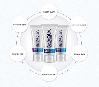 BIOAQUA Skin Care Acne Face Treatment 4 in 1 Acne Series (With Free Sheet Mask)