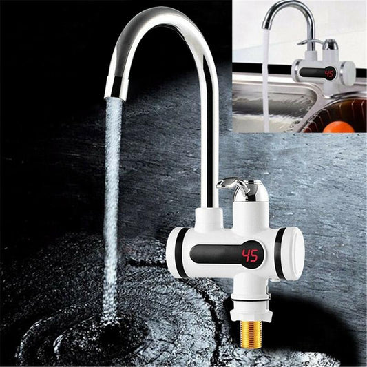 Instant Electric water heater Tap With LED Display Hot Water Hot Gayser Kitchen Batroom Multi Purpose Water Geyser