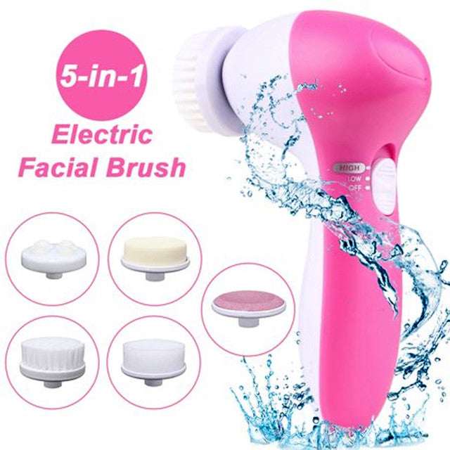 5 in 1 - Facial Electric Cleanser & Massager