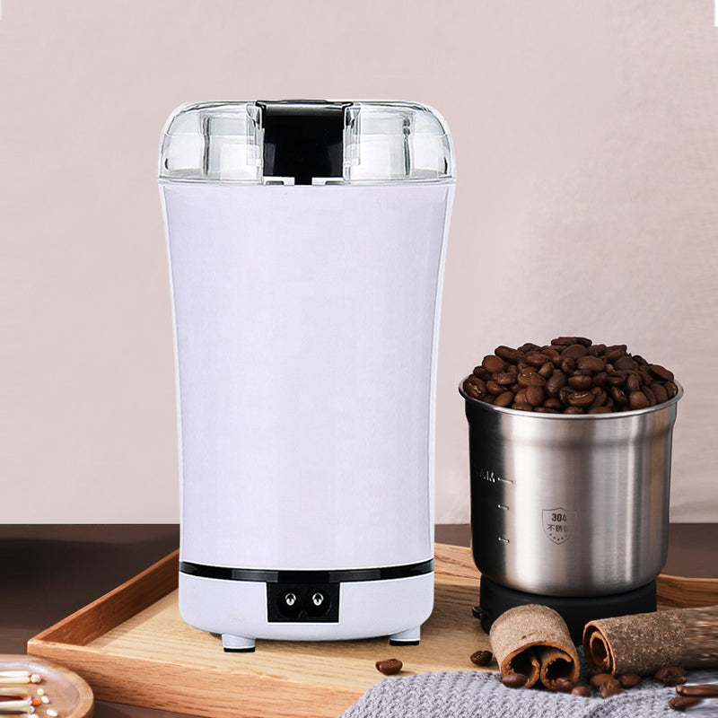 Mini Electric Coffee Grinder Powerful Cafe Grass Nuts Herbs Grains Pepper Tobacco Spice Flour Mill Coffee Beans Grinder Machine