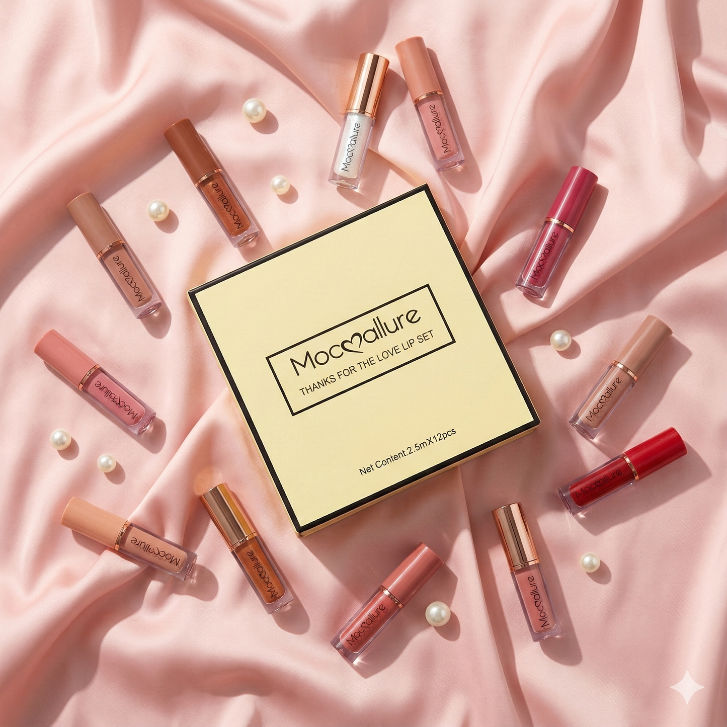 12-Piece Matte Liquid Lipstick & High-Shine Gloss Set – Soft, Smooth & Everyday Wear Makeup Collection