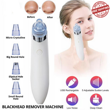 Blackhead Removal Machine 6 In 1 Rechargeable Machine