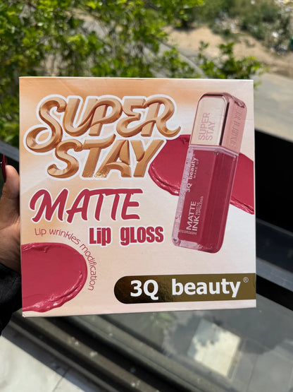 3Q Beauty Matte Moisturizing Lip Gloss – Pack of 12