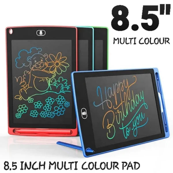 8.5 Inch LCD Writing Tablet with Reusable Magic Book 4Magic Books 1Magic Pen 10Refills 1Grip