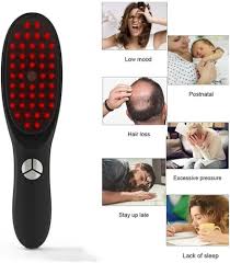 Nanofog Scalp Massage Comb Hair brush Stand