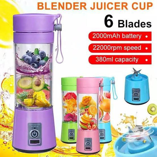 Portable Blender USB Mixer Electric Juicer Machine Smoothie Blender Mini Food Processor Personal Blender Juice Blenders