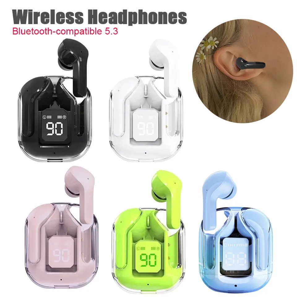 ACEFAST T6 TWS Earphone Wireless Bluetooth 5.3 Headphones Sport Gaming Headsets Noise Reduction Earbuds with Mic – Random Colour