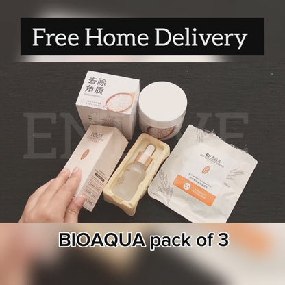 BIOAQUA White Rice Glowing Beauty Care Series- Pack Of 3
