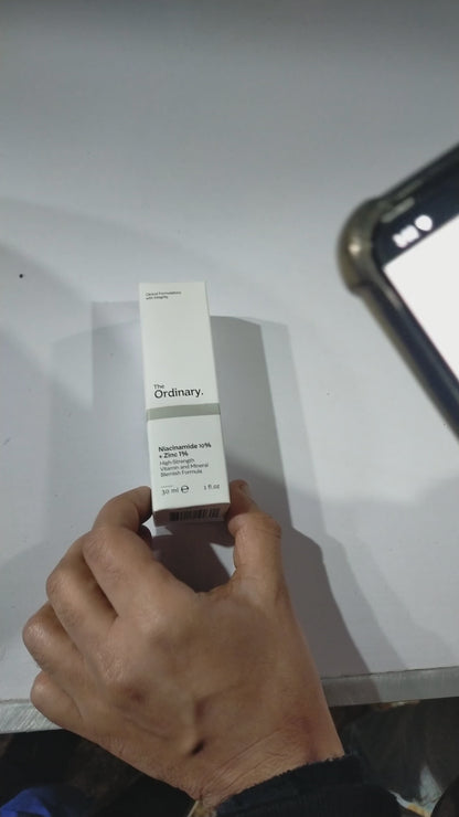 THE ORDINARY NIACINAMIDE 10%+ZINC 1%(Original Barcode scan)