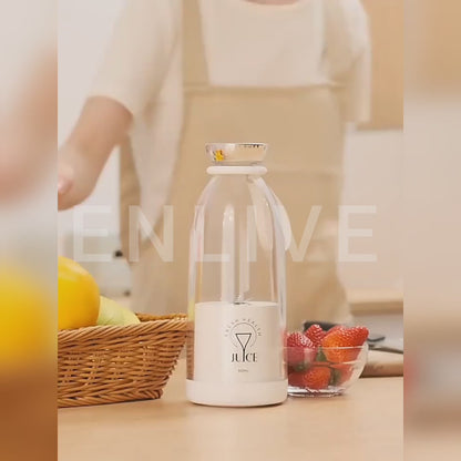 350ML Electric Juicer Bottle Portable Electric Bottle Blender Rechargeable Fresh Juice Blender Mixer Juice Maker Drinking Bottle