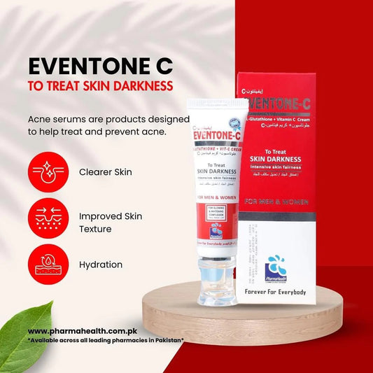 EVENTONE-C Skin Fairness Cream With Glutathione & Vitamin-C