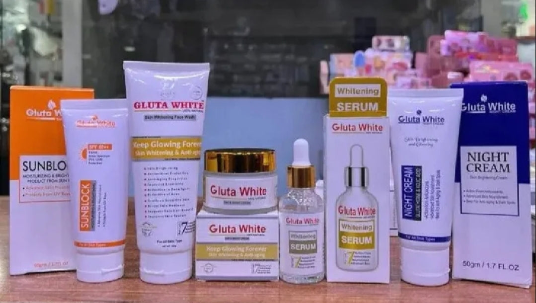 5 IN 1 Complete Skincare Gluta whitening kit