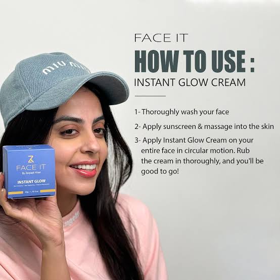 FACE IT BY ZK INSTANT GLOW CREAM