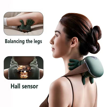 Master Hand Shoulder & Neck Massager with Heat Compress