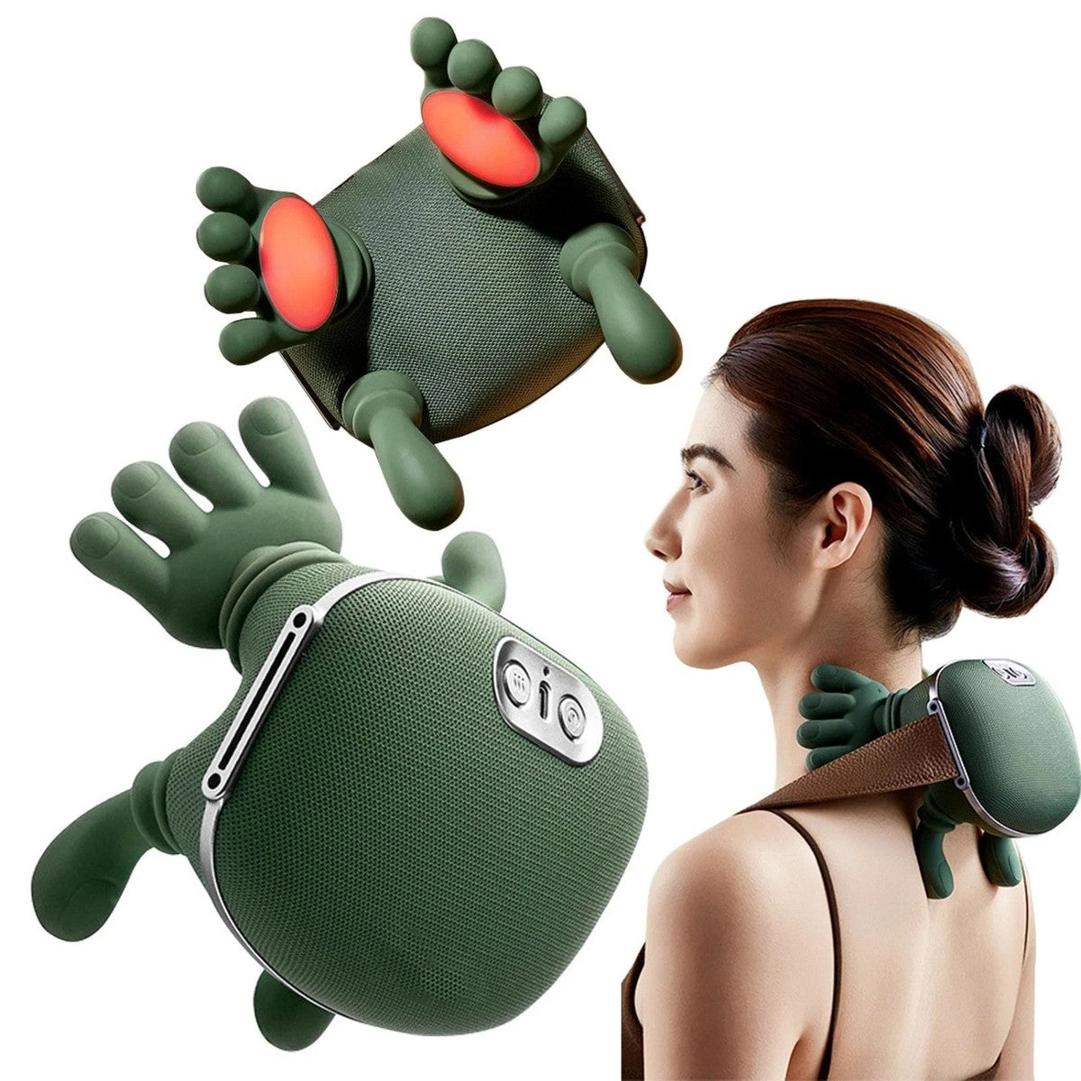 Master Hand Shoulder & Neck Massager with Heat Compress