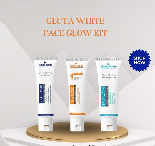 Gluta White Face Glow Kit