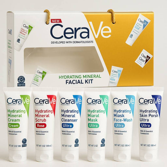 CeraVe Hydrating Mineral 6 in 1 Facial Kit