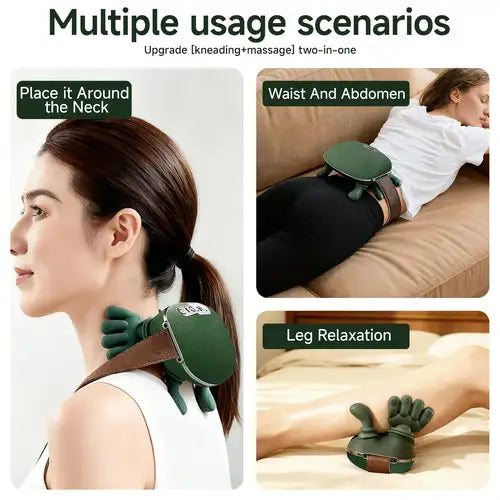 Master Hand Shoulder & Neck Massager with Heat Compress