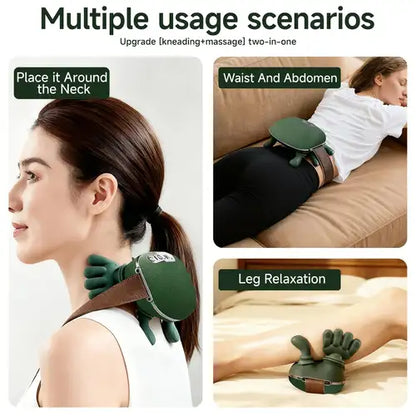 Master Hand Shoulder & Neck Massager with Heat Compress