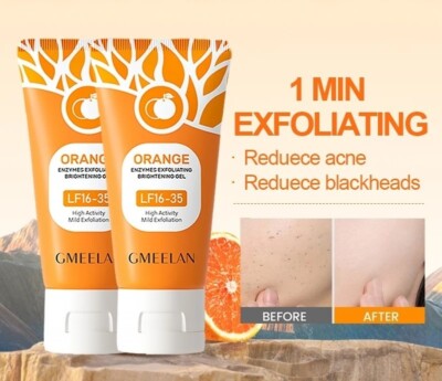 Buy One Get One Free Orange Enzyme Glow Gel Dark Spot & Dead Skin Remover