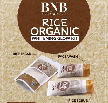 Original Rice Extract Bright & Glow Kit ( Rice Face Seurm