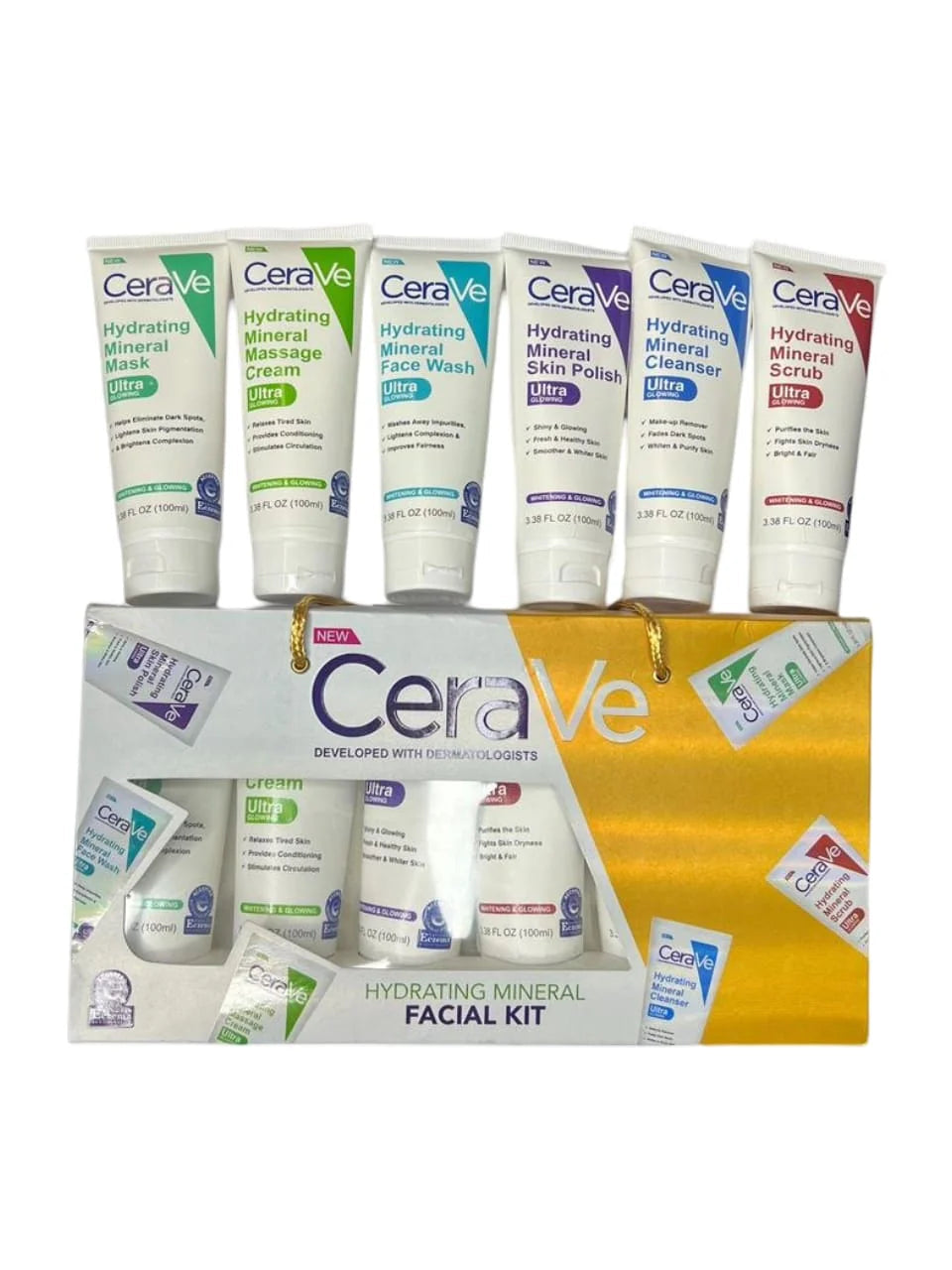 CeraVe Hydrating Mineral 6 in 1 Facial Kit
