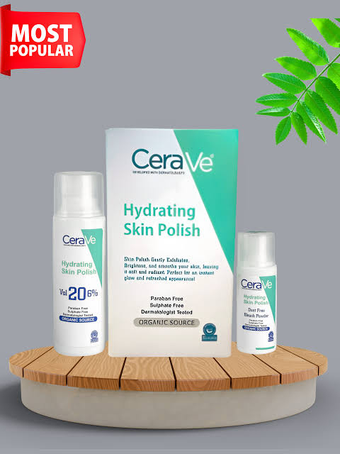 CeraVe Hydrating Skin Polish – Organic Source Brightening Kit