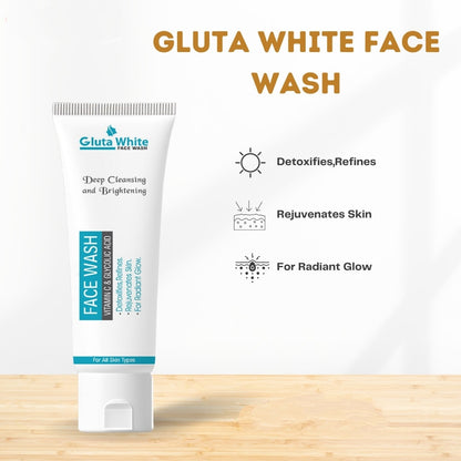 Gluta White Face Glow Kit