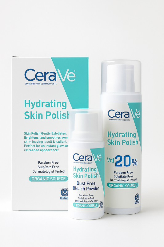 CeraVe Hydrating Skin Polish – Organic Source Brightening Kit