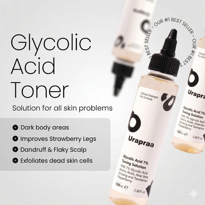 Uraprà Glycolic Acid 7% Toning Solution