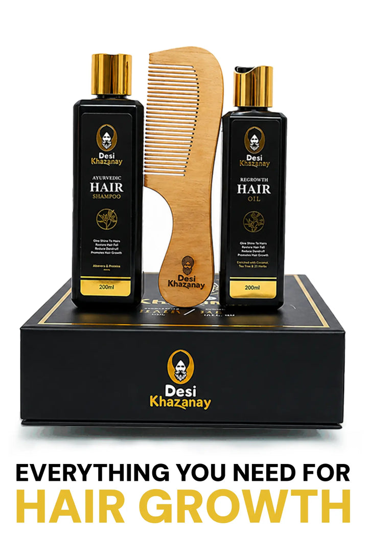 Hair Growth Bundle Pakistan – Oil + Shampoo
