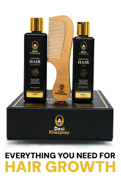 Hair Growth Bundle Pakistan – Oil + Shampoo