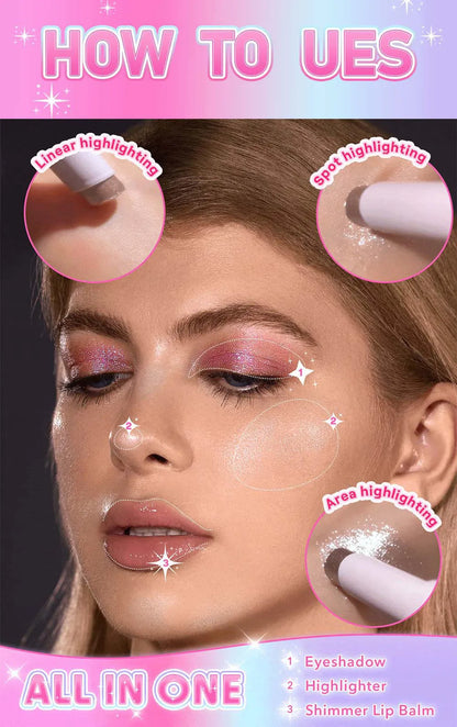 6 IN 1 Magic Color Changing Jelly Lipstick – Shiny & Hydrating Lip Glaze