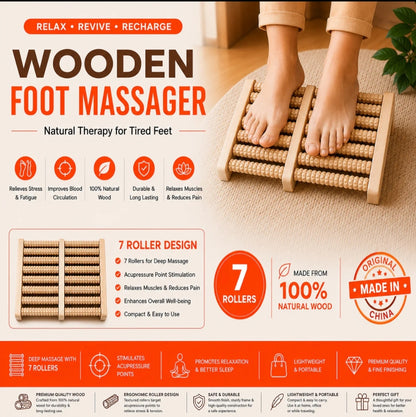 Foot Massager for Plantar Fasciitis and Stress Relief - Relaxation 7By7 Roller