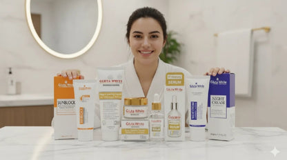 5 IN 1 Complete Skincare Gluta whitening kit